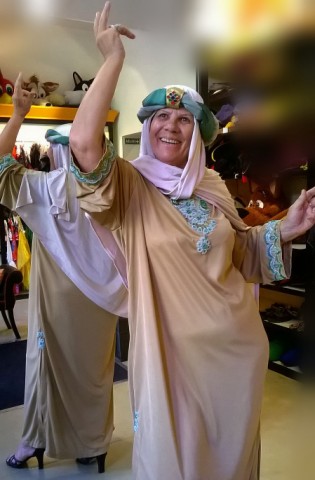 Disfraz de bailarina arabe mujer — Cualquier Disfraz